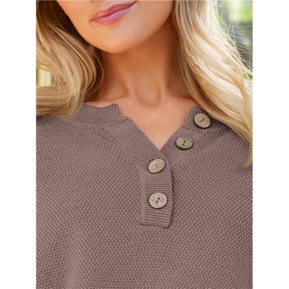 Women's 2 Piece Lounge Sets Oversized Slouchy Matching Cozy Knit Sets - Picture 2 of 6